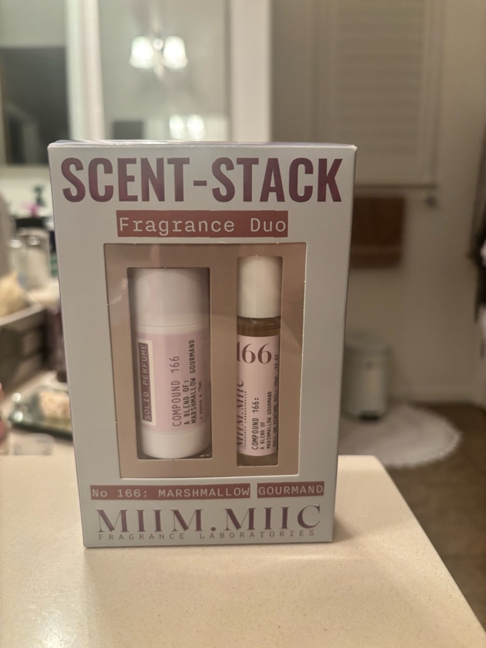 SCENT-STACK Fragrance Duo No.166 Marshmallow Gourmand - Pink